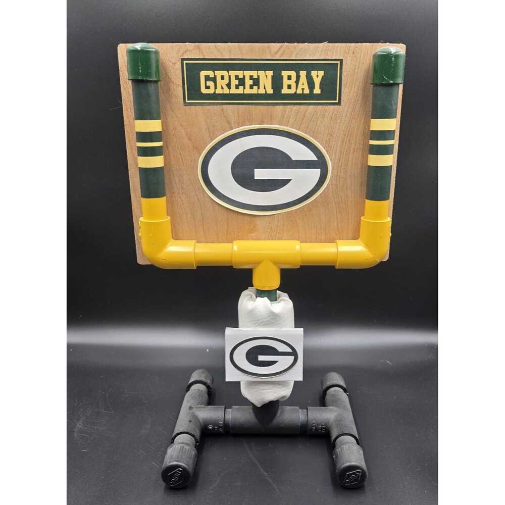 Custom-made Green Bay Packers Tabletop Goalpost Decor Fan Memorabilia